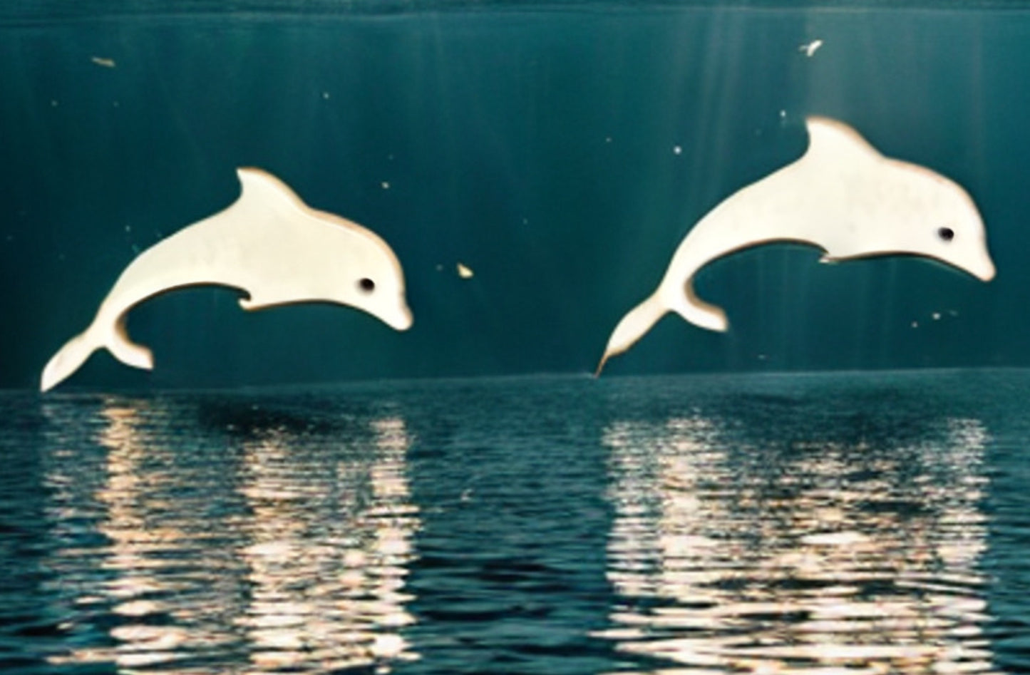 Dolphin earrings, Wild Dolphin. Dolphin earrings, dolphin jewelry, dolphins, lobe earrings, nautical earrings, sea, ocean.