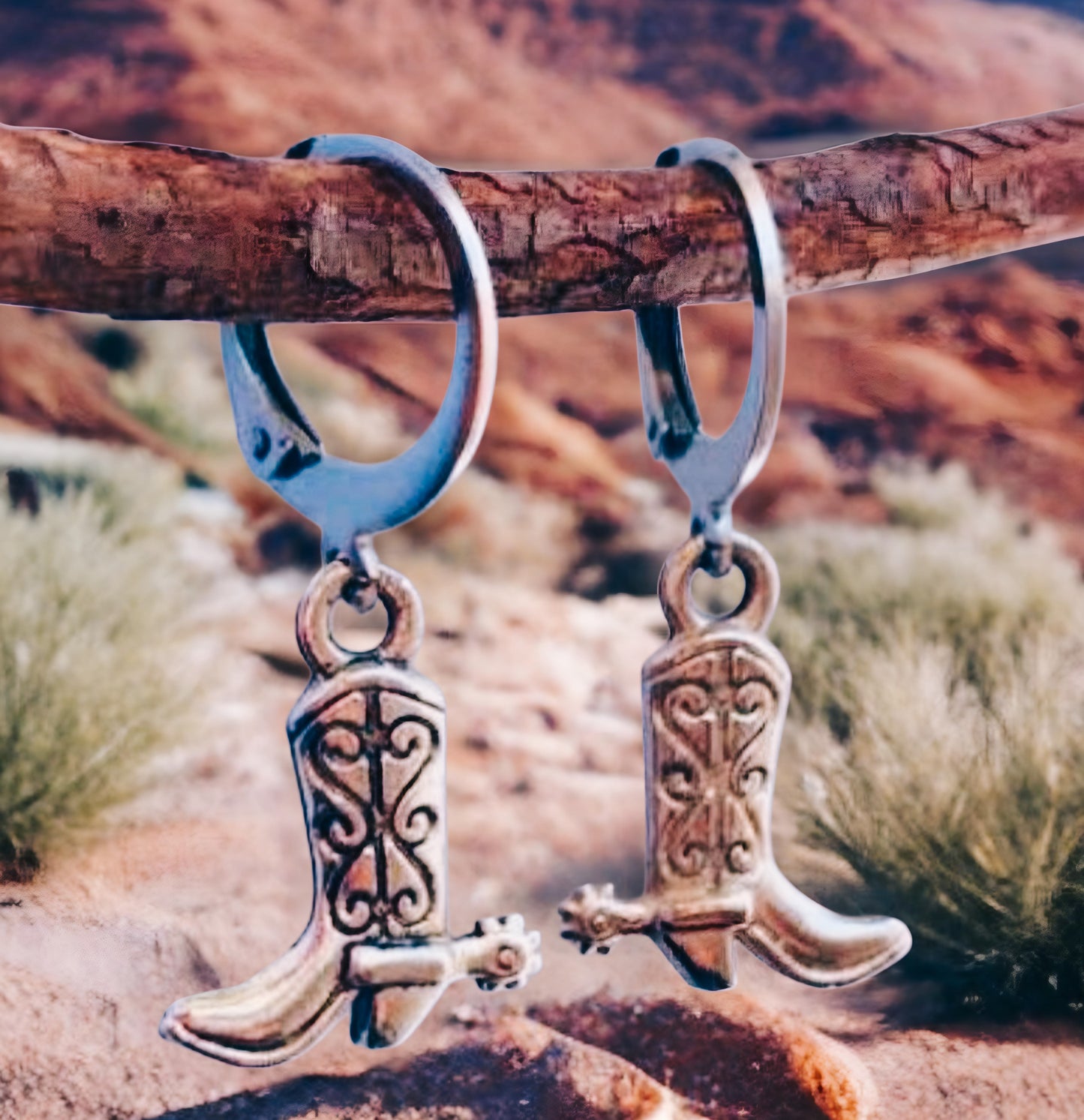 Earrings, Hoops, WESTERN BOOTS, boot earrings, cowboy, American style, cowboy boot earrings, boots, cowboy boot, western.