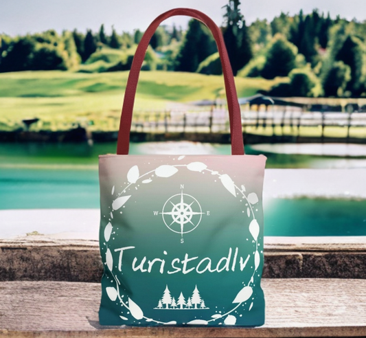 Tote Bag de viajero, bolsa de montaña, brújulas, bolso de tela, bolsa de viajero, regalo de viaje, bolsa excursión, bolsa compra.
