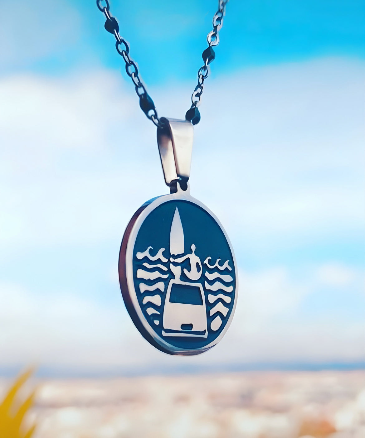 Camper necklace, Camper, van, camper van lover, vw, van pendant, furg, surf, beach