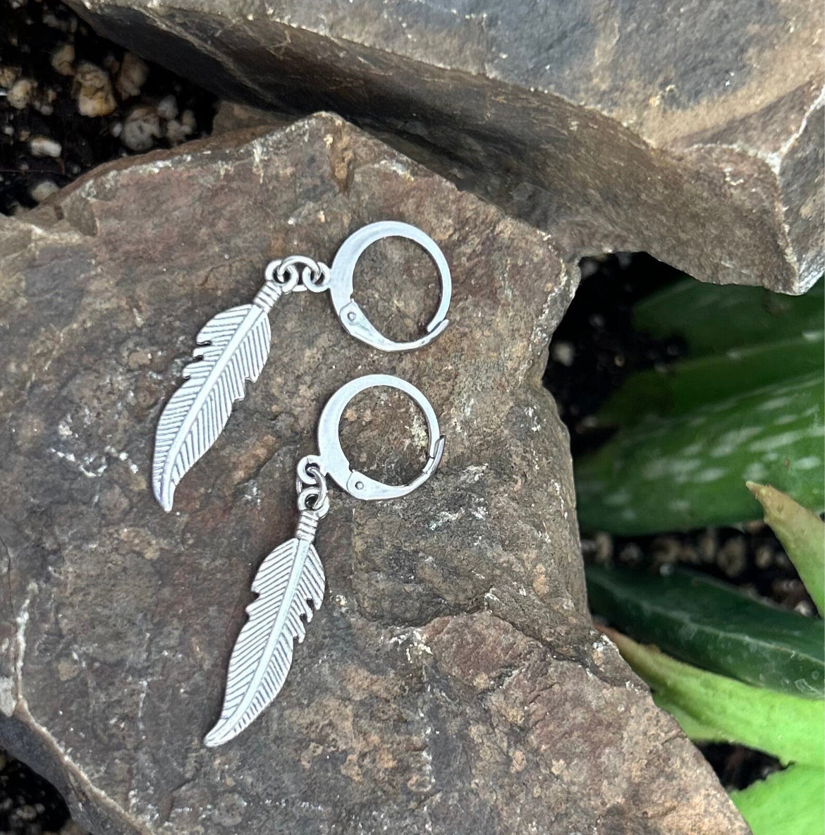 Feather earrings, FREE LIFE, wing earrings, dangling earrings, feather, hoop earrings, wing earrings, feather hoops, punk hoop, rock, wing.