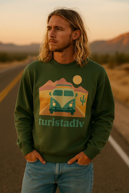 Sudadera de Camper Van Life, suéter de viajero de viaje por carretera, Regalo entusiastas de los viajes, ropa de exterior, ropa de aventura