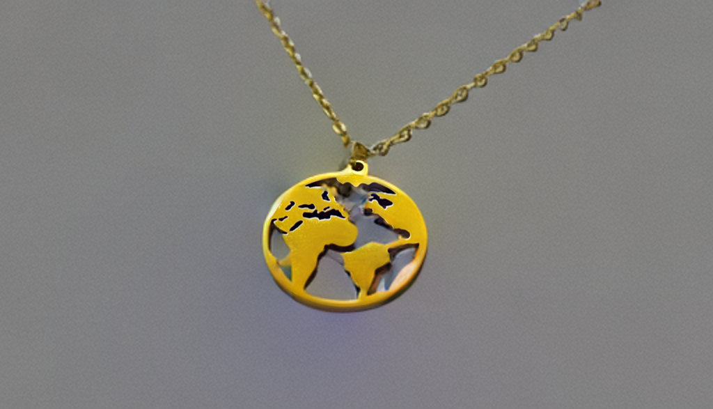 World pendant, WORLD necklace, Traveler necklace, Traveler gift, World map, Globe, Travel gift, Nomad, Travel jewelry