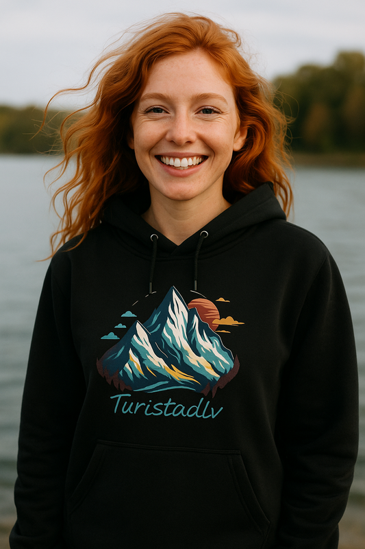 Sudadera de montaña, sudadera de viajero, sudadera de hombre, sudadera de mujer, pullover