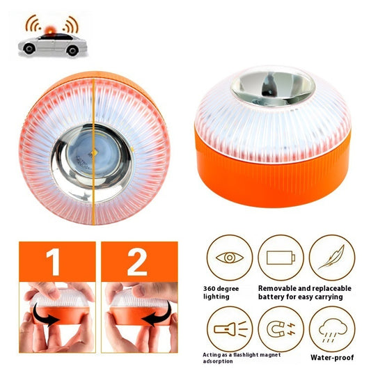 Luz de advertencia de emergencia LED V16 homologada.
