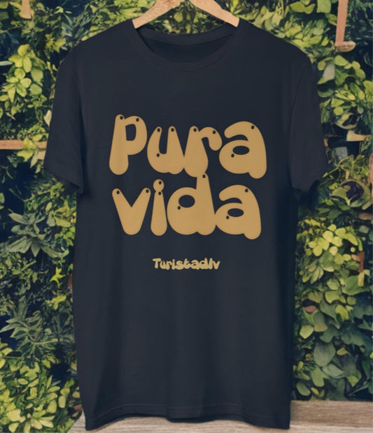 Camiseta de viajero, Camiseta buena vida, camiseta retro, camiseta de hombre, camiseta inspiradora, camiseta de viajero, camiseta pura vida