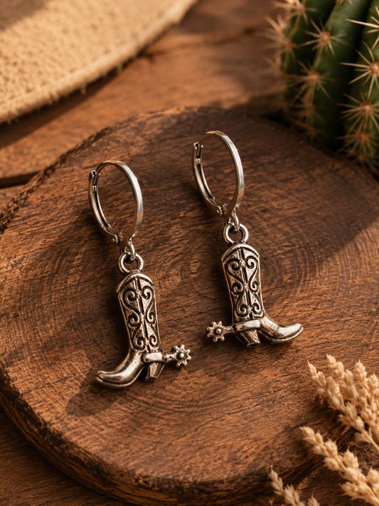 Aretes, Aros, WESTERN BOOTS, pendientes bota, vaquero, estilo americano, pendientes bota cowboy, botas, bota vaquera, occidental.