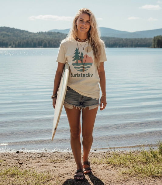 Camiseta de naturaleza, camisa de aventura al aire libre, camiseta de senderismo, ropa casual, regalo para amantes de la naturaleza