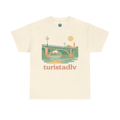 Camiseta de Sevilla, Camiseta de Triana Regalo, Viaje Inspiración, Puente Triana, Andalucía, regalo de viaje, viaje a España, turismo.