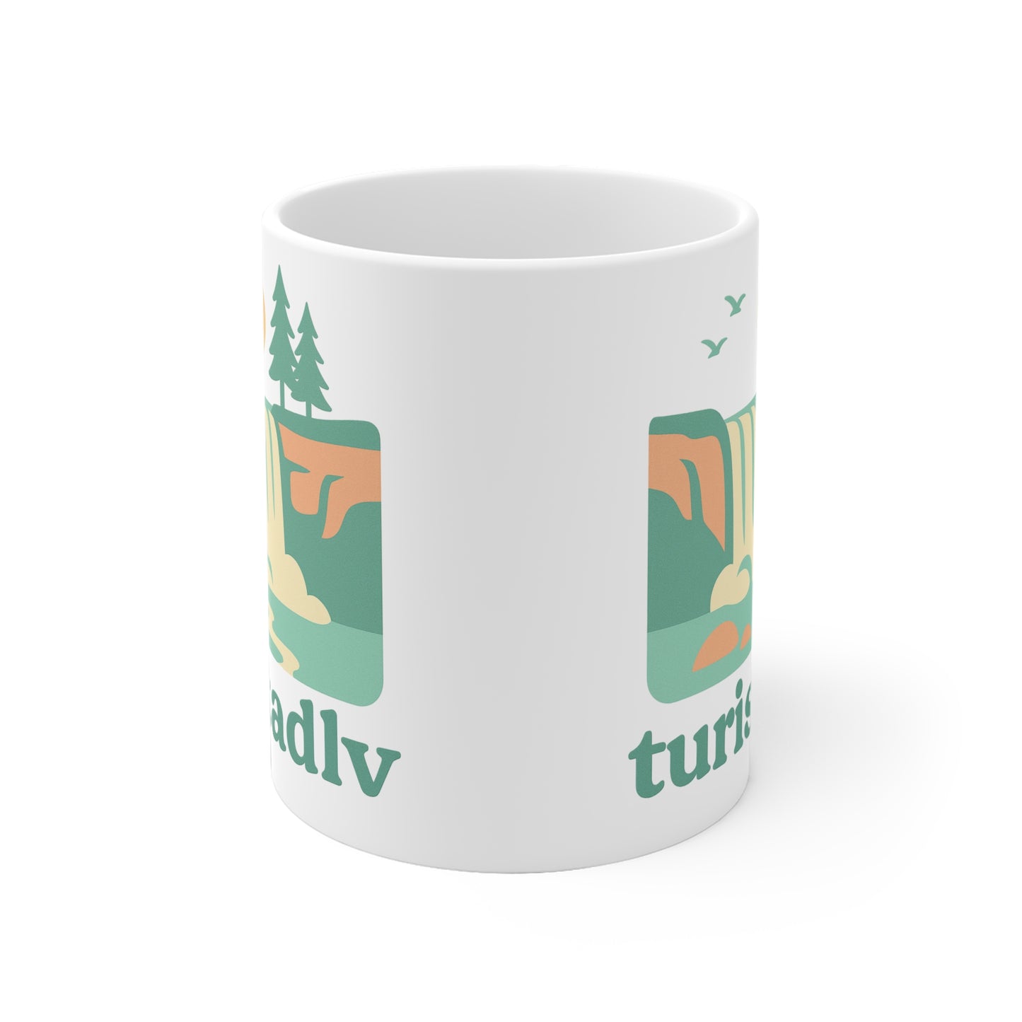 Taza Cascada y Naturaleza, Paisaje Escénico de Camping
