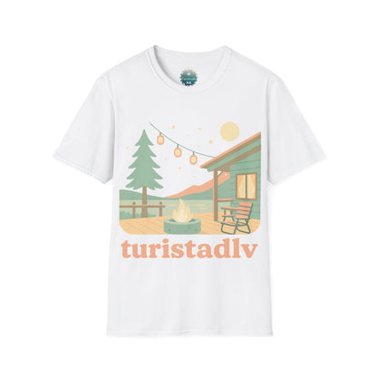 Camiseta con diseño de cabaña, regalo de camping, camiseta de vidregalo de naturaleza, excursión, camiseta de vida al aire libre, Senderismo