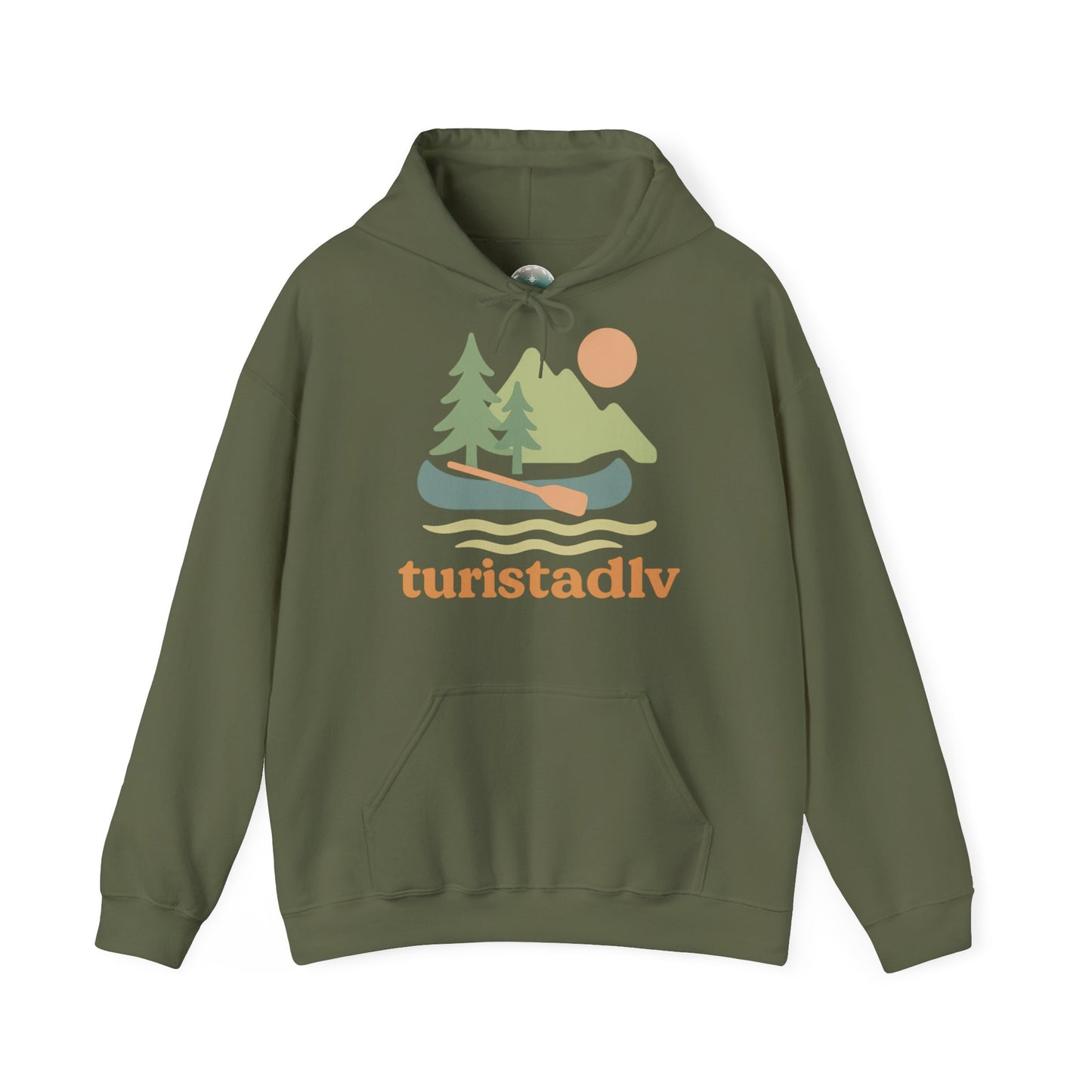Sudadera de canoa con capucha, deportes al aire libre, kayak, piragüismo, ropa de paisaje, vida salvaje.