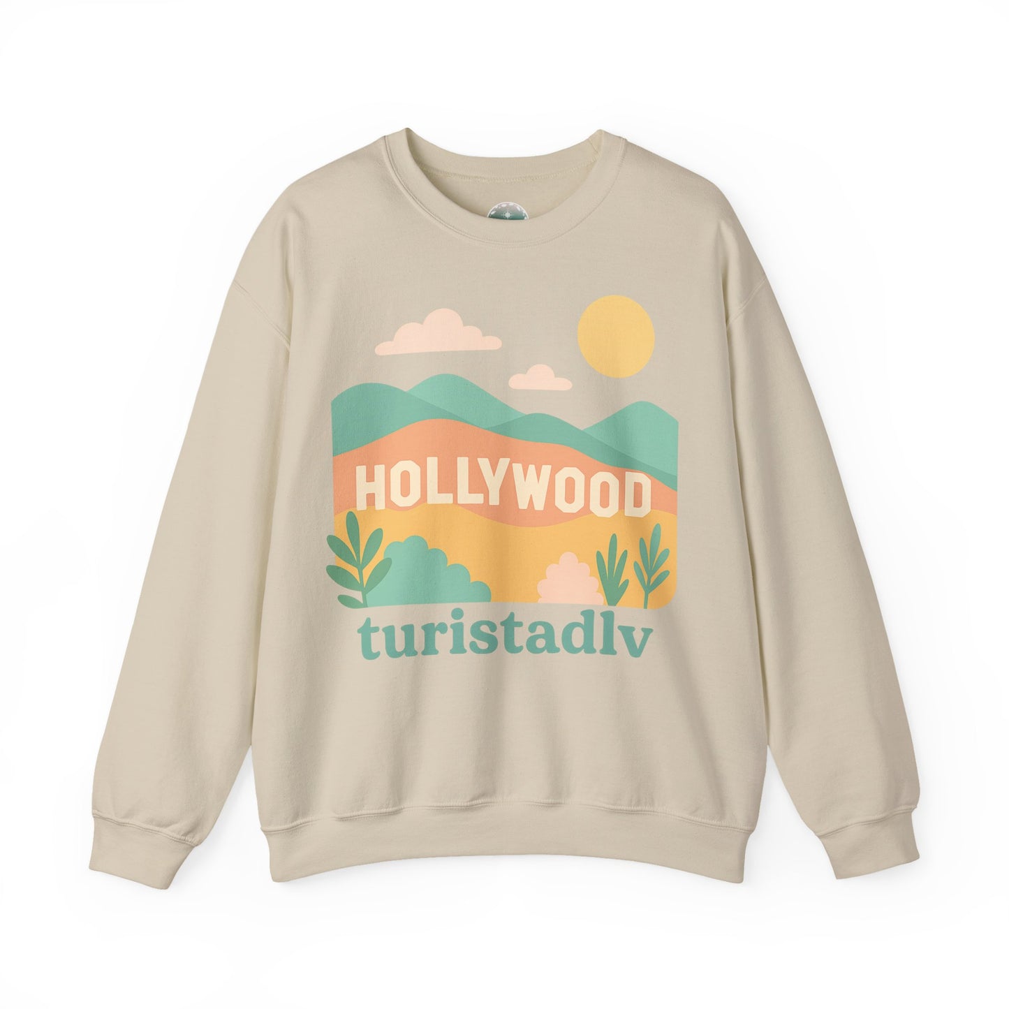 Sudadera Paisaje de Hollywood, Regalo de Viaje a California