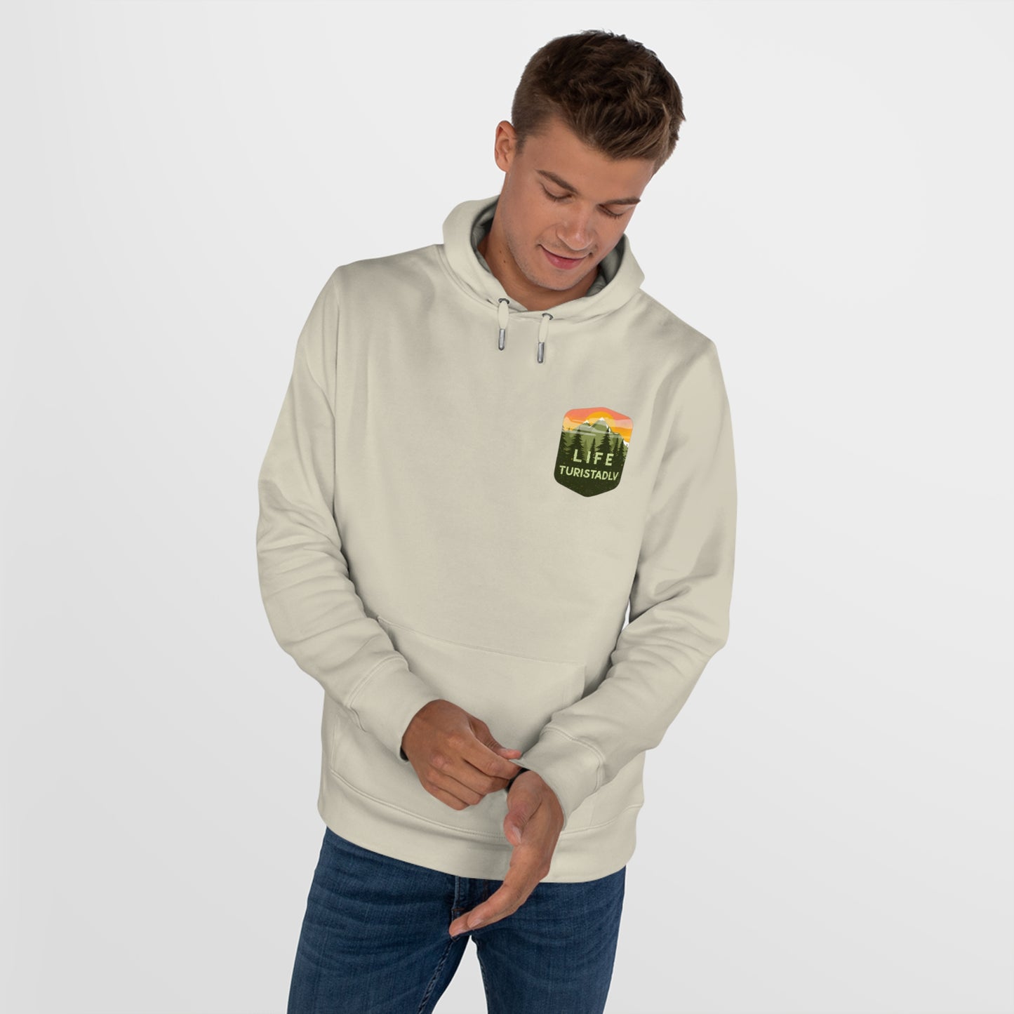 Sudadera de montaña, sudadera viajero, sudadera de vacaciones, sudadera de senderista, pullover, ropa de camping, excursionista, montañero