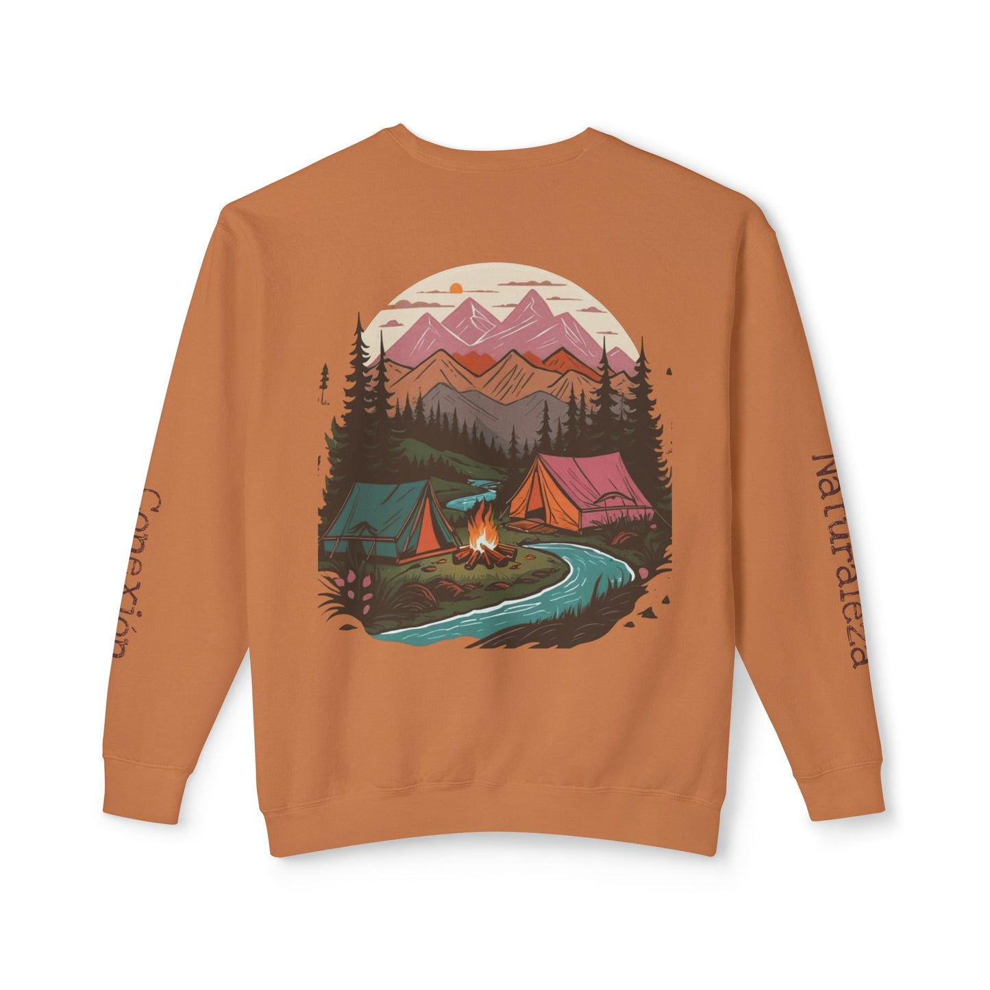 Sudadera para amantes de la naturaleza, sudadera de camping, sudadera de redes sociales, aventurero, viajero, suéter al aire libre