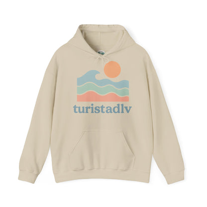 Sudadera con capucha unisex, sudadera Ocean Vibes, regalo para amantes de la playa, ropa de viaje, estilo de verano, perfecta para vacaciones