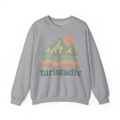 Sudadera inspirada en la naturaleza, sudadera unisex acogedora, ropa de la cordillera, regalo de viaje casual, equipo aventura al aire libre