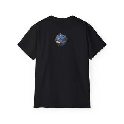 Camiseta de cordillera, camiseta de montaña, regalo viajero, camiseta de viajero, regalo de viajes, camiseta aventura, Himalaya, montañero