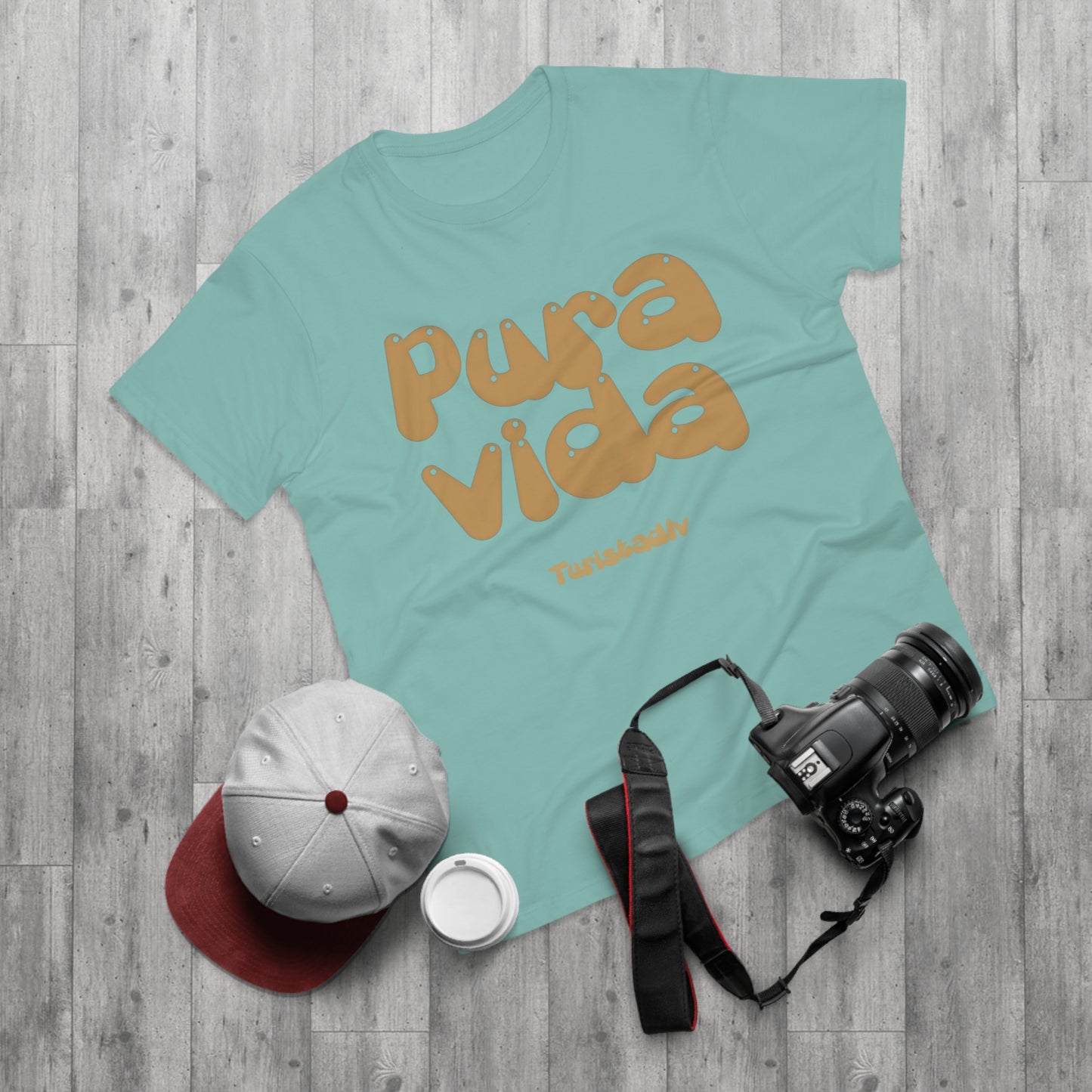 Camiseta de viajero, Camiseta buena vida, camiseta retro, camiseta de hombre, camiseta inspiradora, camiseta de viajero, camiseta pura vida