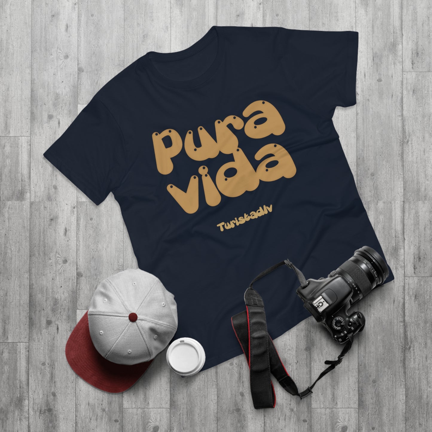 Camiseta de viajero, Camiseta buena vida, camiseta retro, camiseta de hombre, camiseta inspiradora, camiseta de viajero, camiseta pura vida