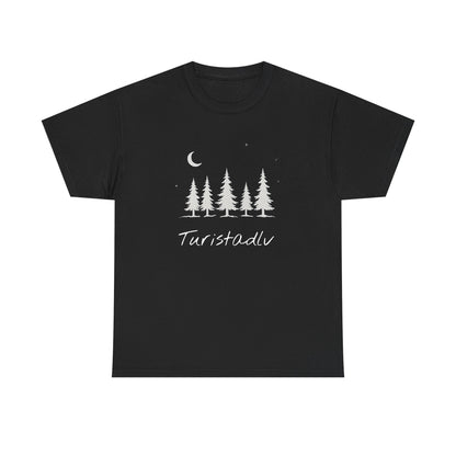 Camiseta de anochecer, para amantes de la naturaleza, regalo para excursionistas, camiseta de montaña, camping, camiseta noche estrellada.