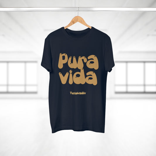 Camiseta de viajero, Camiseta buena vida, camiseta retro, camiseta de hombre, camiseta inspiradora, camiseta de viajero, camiseta pura vida