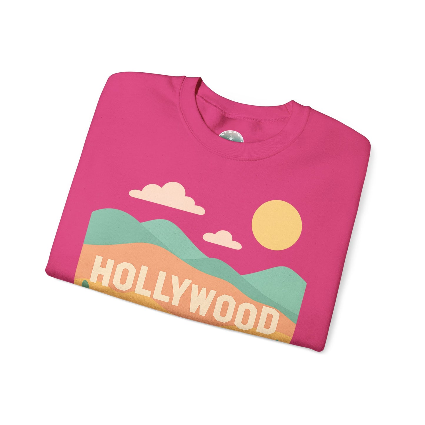 Sudadera Paisaje de Hollywood, Regalo de Viaje a California