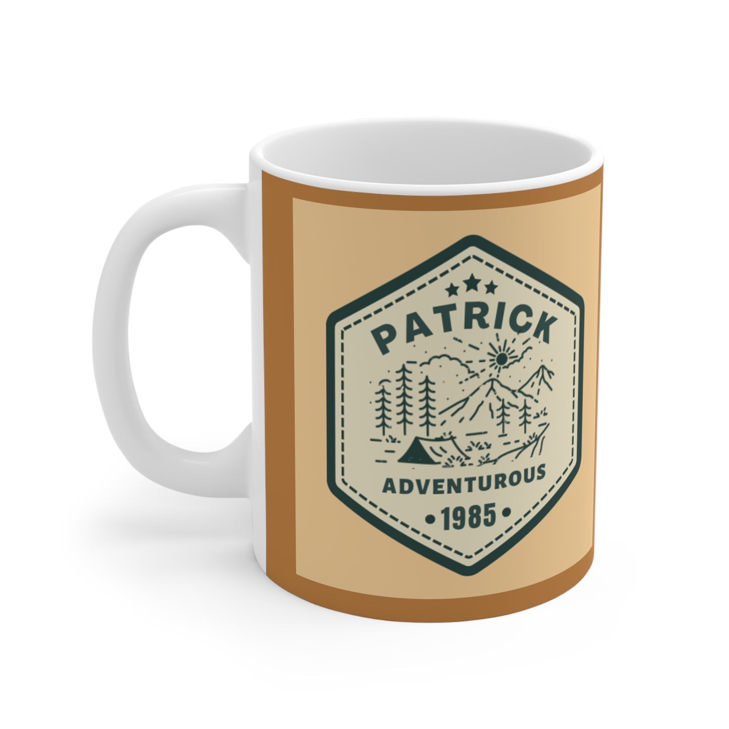 Taza de acampada, taza personalizada, regalo de viaje, taza viajero personalizada, taza campamento, taza cumpleaños, regalo personalizado