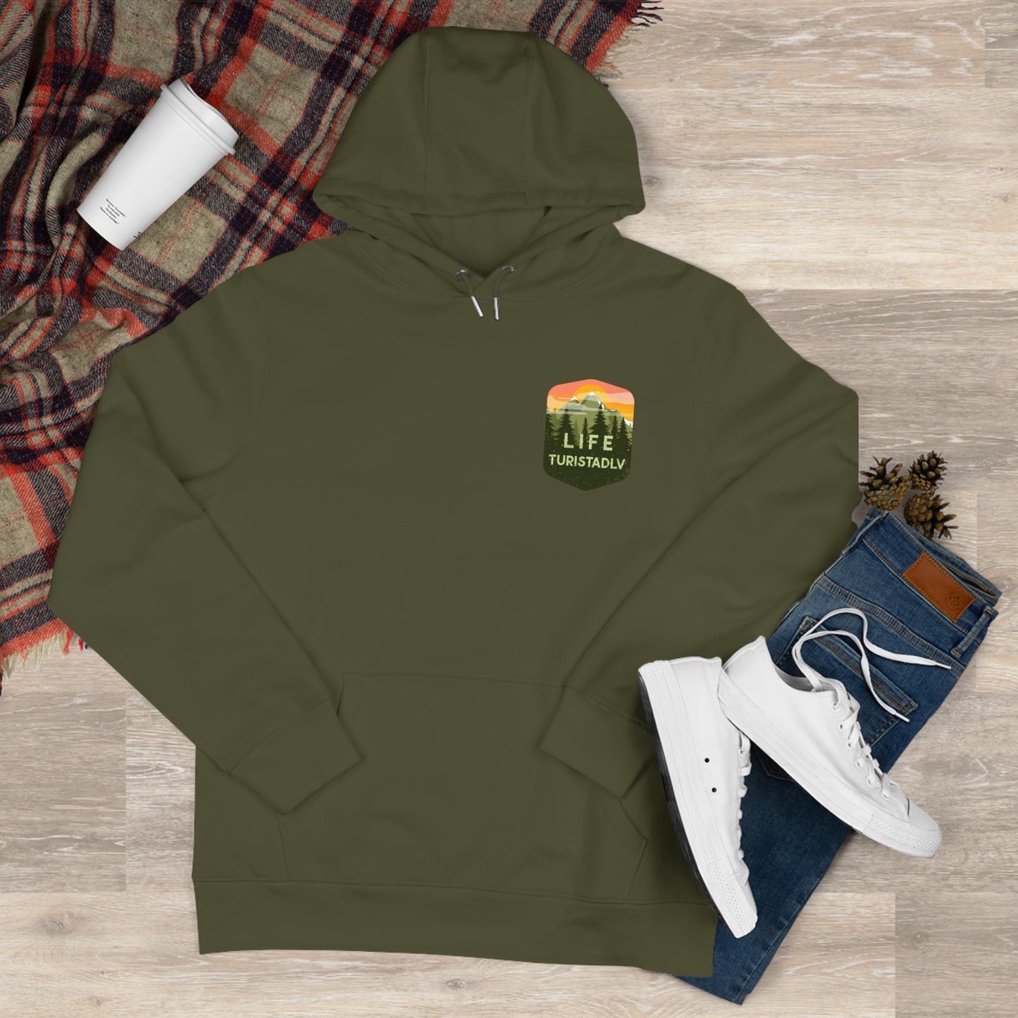 Sudadera de montaña, sudadera viajero, sudadera de vacaciones, sudadera de senderista, pullover, ropa de camping, excursionista, montañero