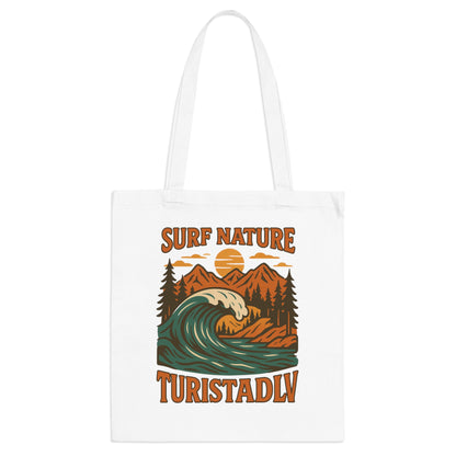 Bolsa de camping retro, perfecta para aventureros, tote bag,compras ecológicas, días de playa, regalo para amantes de la naturaleza, regalo de vida al aire libre.