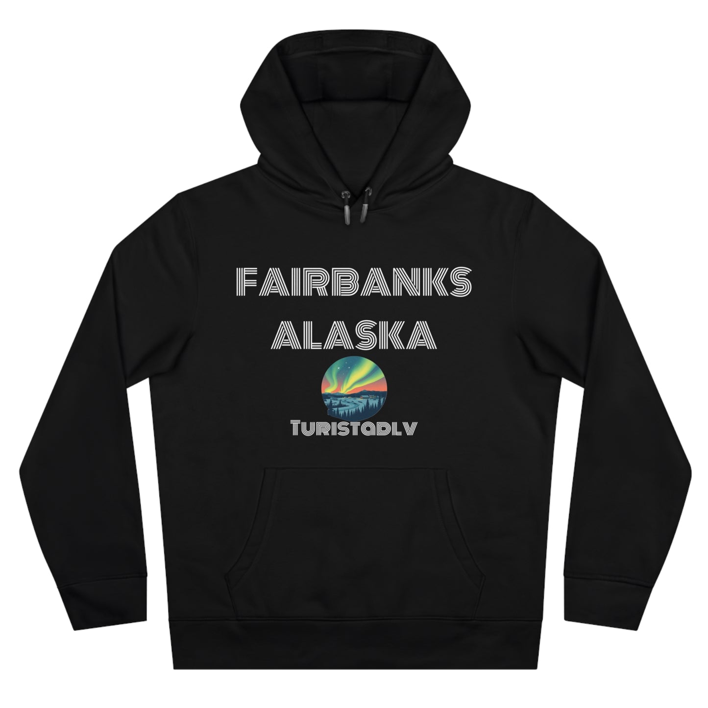 Sudadera Aurora Boreal Fairbanks Alaska, Montaña, regalo