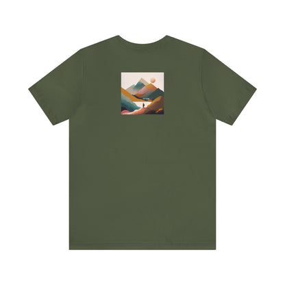 Camiseta de cordillera, camiseta de montaña, regalo de montaña, camiseta de viaje, regalo de viajes, camiseta aventura, regalo de montañero