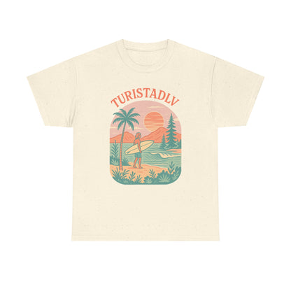 Camiseta de verano mediterráneo, camiseta de naturaleza, regalo de camping, camisa de aventura, camisa amante al aire libre,, surf, viajero