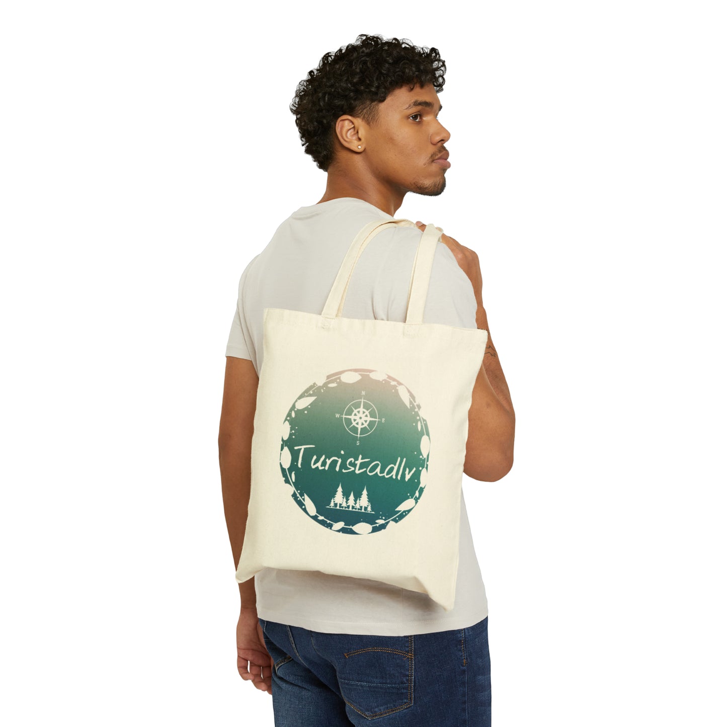 Tote Bag de viajero, bolsa de montaña, brújulas, bolso de tela, bolsa de lona de viajero, regalo de viaje, bolsa excursión, bolsa ecológica