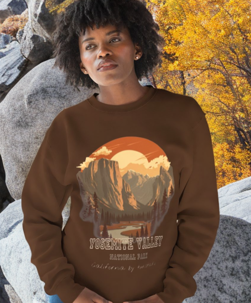 Sudadera de Yosemite, Parque Nacional, ropa aventura al aire libre,