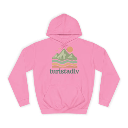 Acogedora sudadera universitaria unisex con diseño natural, aventura al aire libre, regalo de viaje, ropa casual, diseño ecológico, unisex