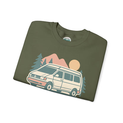 Sudadera de Van Life, sudadera de Camper Van, regalo para amantes de la naturaleza, sudadera para acampar, ropa de aventura al aire libre