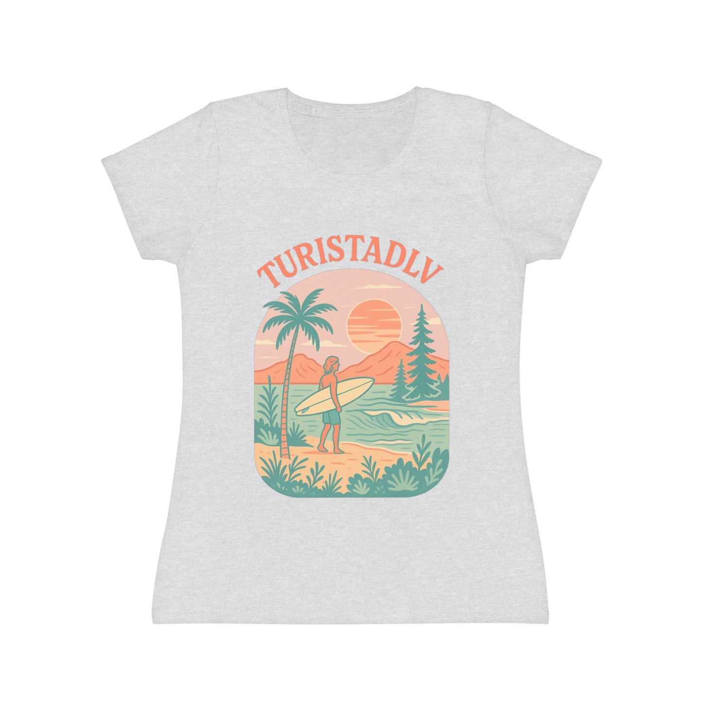 Camiseta de verano mediterránea, camisa de vacaciones, camiseta de estilo bohemio, top con temática de viajes, para amantes de la naturaleza