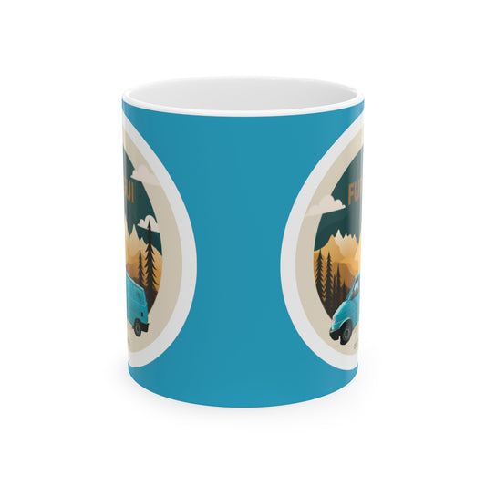 Taza personalizada de furgoneta, taza de casa rodante personalizada, taza de caravana personalizada, taza de camioneta personalizada.