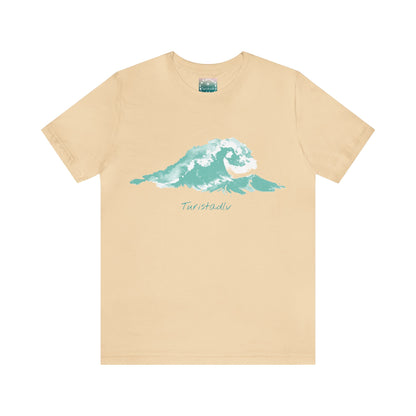 Camiseta de ola de playa, camiseta de viajero, regalo de surf, camiseta de viaje, regalo de viajes, camiseta verano, regalo de surfista