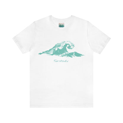 Camiseta de ola de playa, camiseta de viajero, regalo de surf, camiseta de viaje, regalo de viajes, camiseta verano, regalo de surfista