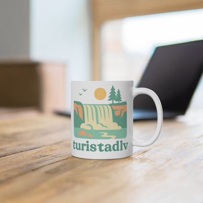 Taza Cascada y Naturaleza, Paisaje Escénico de Camping