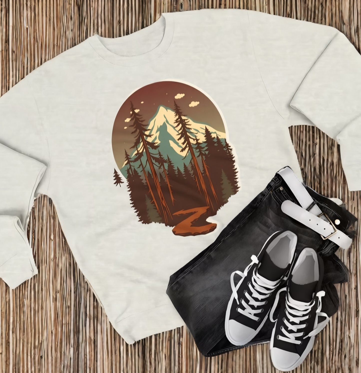 Sudadera vintage de montaña, amantes de la naturaleza, sudadera con capucha del Parque Nacional, ropa de aventura al aire libre,