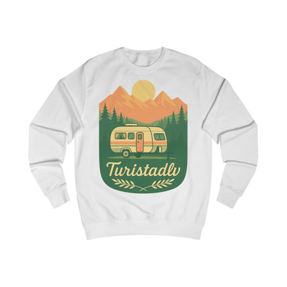 Sudadera de aventura acogedora, sudadera Camper Van, ropa unisex para exteriores, regalo para amantes de la naturaleza, suéter de viaje