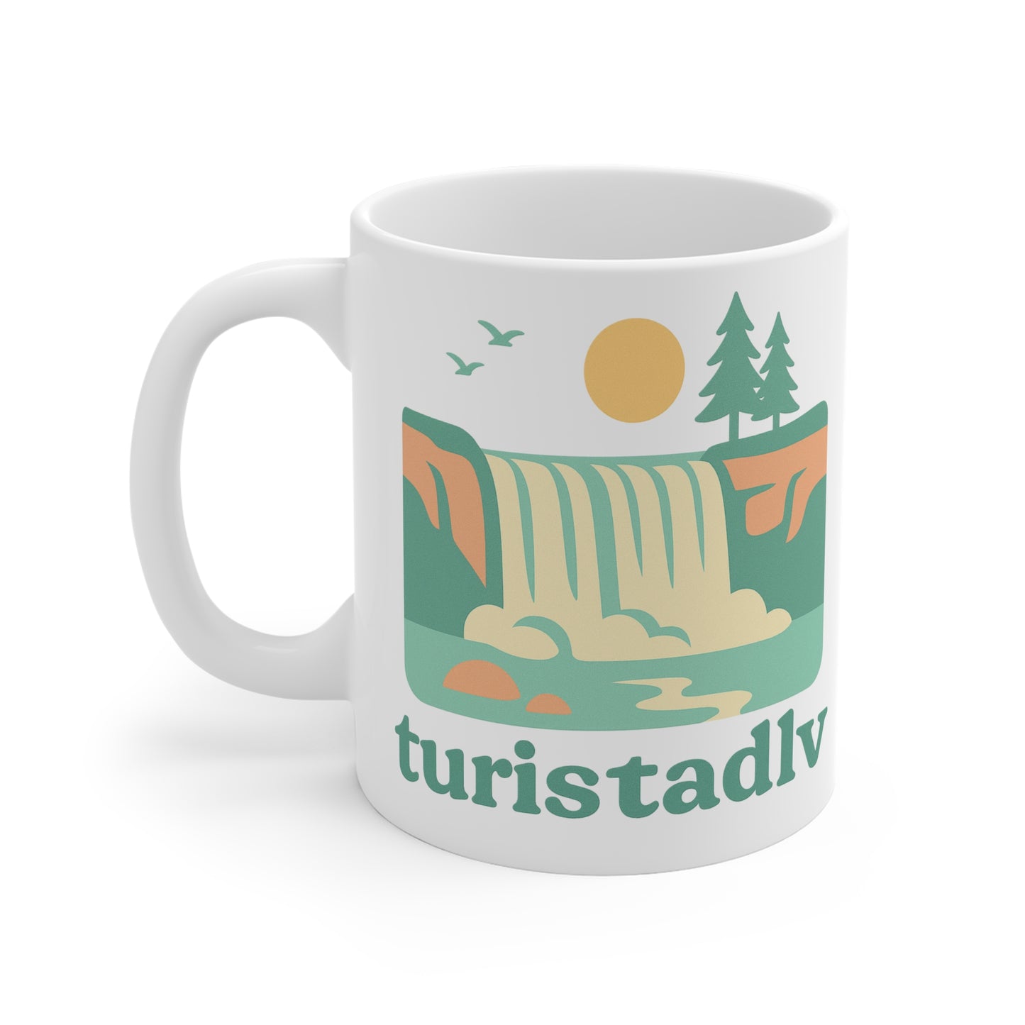 Taza Cascada y Naturaleza, Paisaje Escénico de Camping