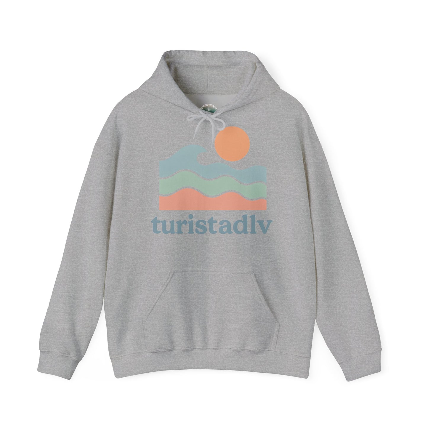 Sudadera con capucha unisex, sudadera Ocean Vibes, regalo para amantes de la playa, ropa de viaje, estilo de verano, perfecta para vacaciones