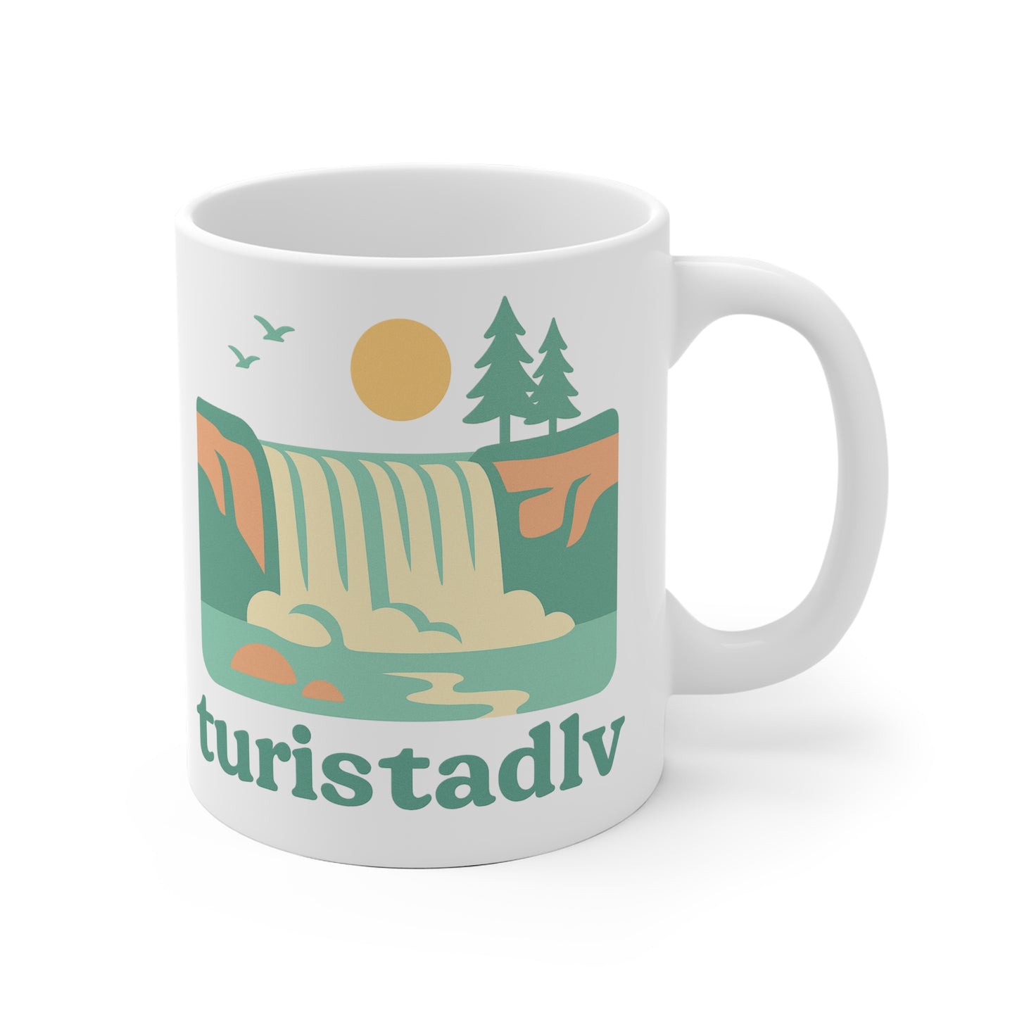 Taza Cascada y Naturaleza, Paisaje Escénico de Camping