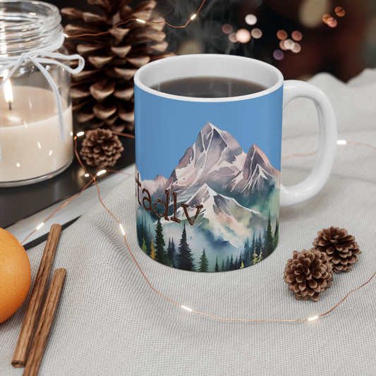 Copy of Taza de viajero, regalo de bosque, regalo viajero, taza de viaje, taza de acampada, taza de excursionista, taza de aventurero.