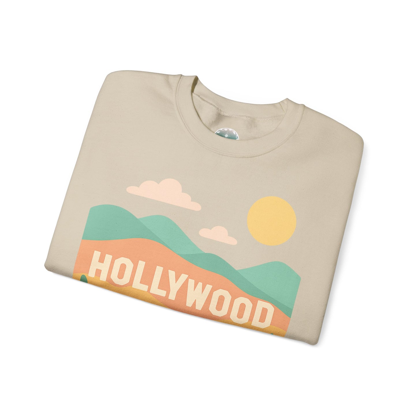 Sudadera Paisaje de Hollywood, Regalo de Viaje a California