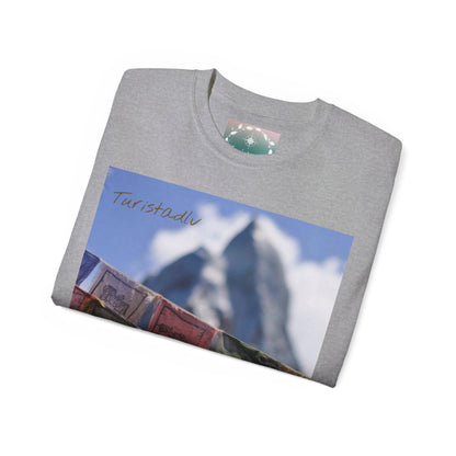 Camiseta de cordillera, camiseta de montaña, regalo viajero, camiseta de viajero, regalo de viajes, camiseta aventura, Himalaya, montañero